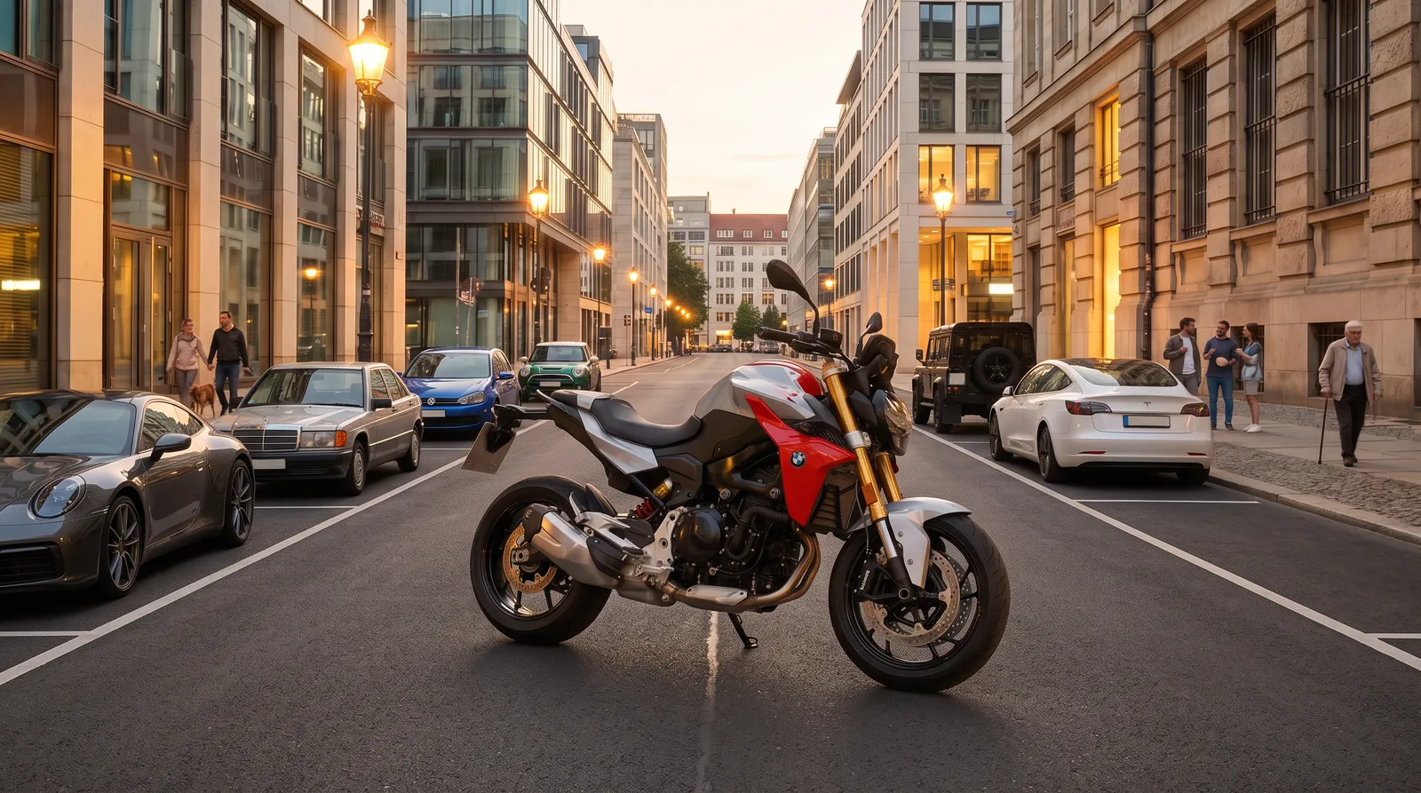 F 900 R: Warum sie sich als Stadtmotorrad so bewährt
