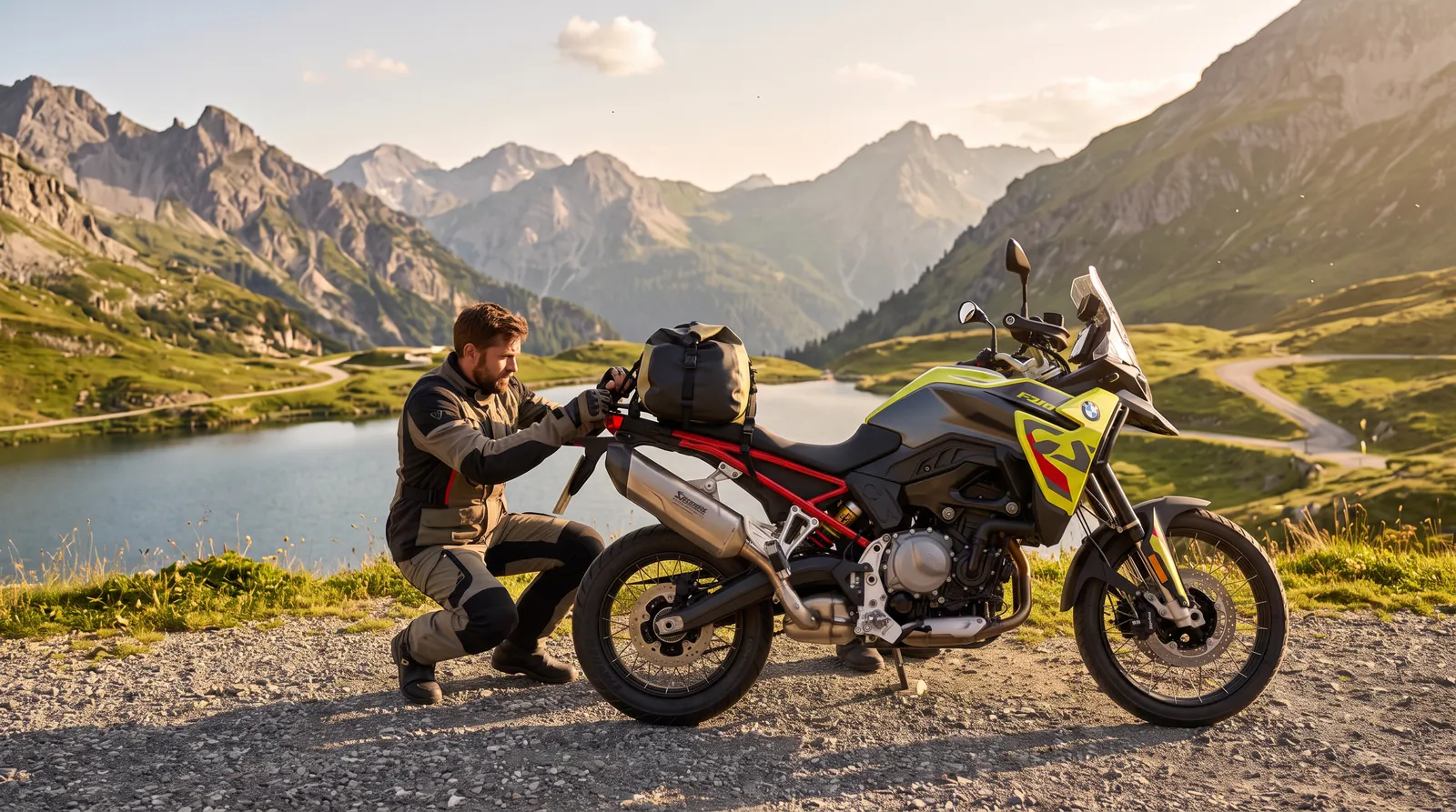 Leichter Gepäckträger für die F 900 GS: Wie du Soft-Luggage sinnvoll befestigst